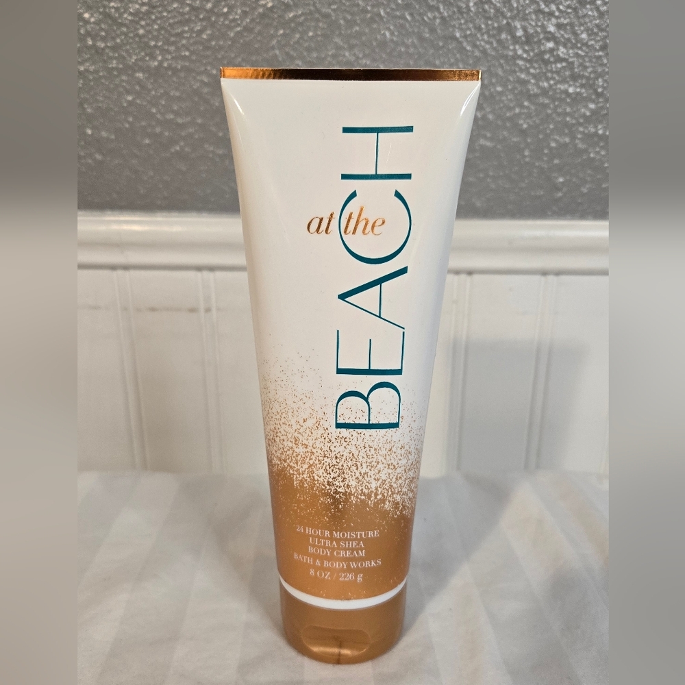 NEW Bath and Body Works "At The Beach" Body Cream